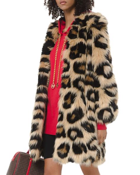 solde robe michael kors|michael kors leopard coat.